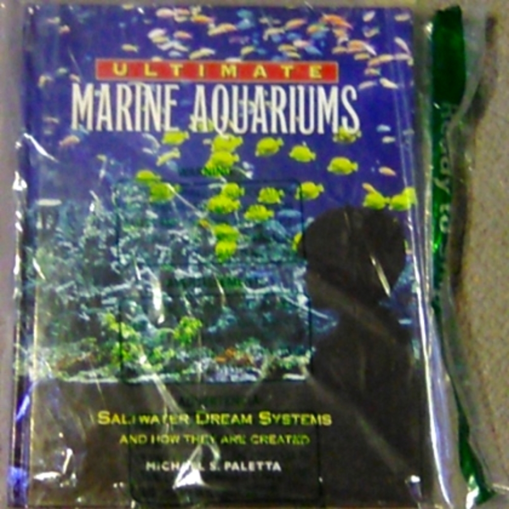 Brand new Hardcover still wrapped in plastic ULTIMATE MARINE AQUARIUMS